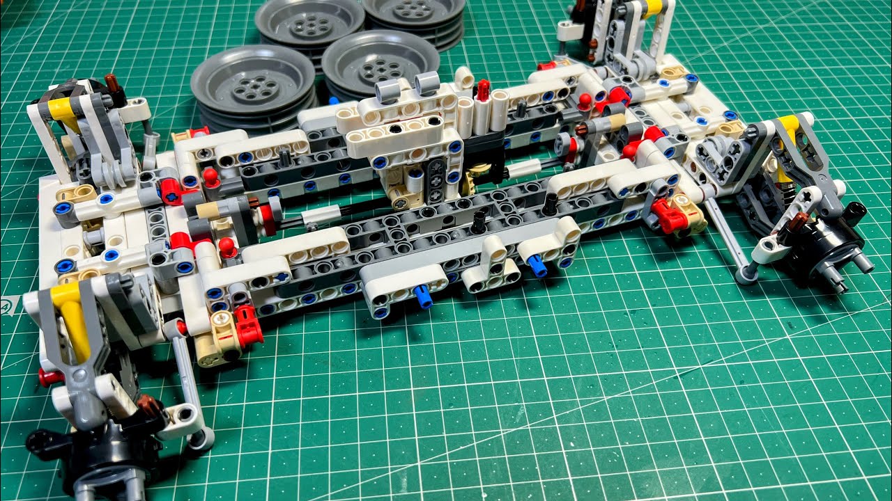 LEGOテクニック42182 NASA Apollo月面探査車-LRV〜10倍速作製 No,2