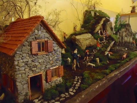 Presepe fai da te ( la casetta ) youtube Come costruire una casa in miniatura
