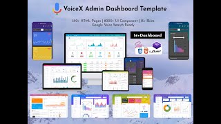 All-in-One Admin Panel Dashboard with Voice Command, Reports, and User-Friendly Management Tools