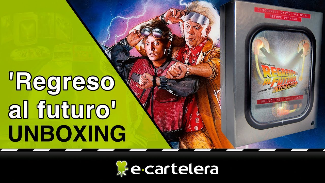 Unboxing edición 30 aniversario de 'Regreso al futuro' (Blu-ray)