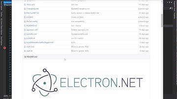 Electron.NET - Getting Started