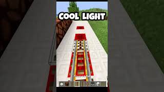 Minecraft cool light decoration 🎉 #shorts