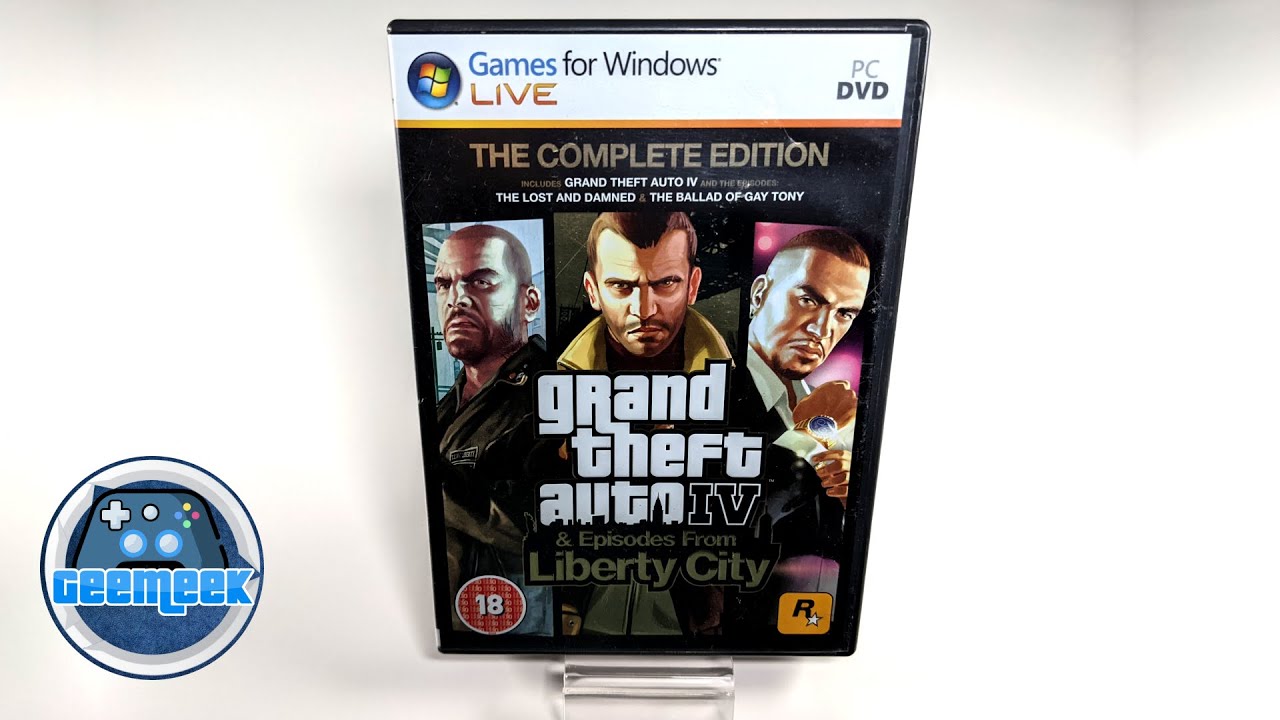 GTA IV The Complete Edition (GTA 4 & Episodes from Liberty City) PC