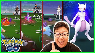 I Defeated All Team Rocket Leaders And Caught ANOTHER Shadow Mewtwo in Pokemon GO