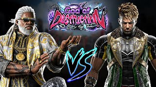 TEKKEN 8 - Leroy Smith (G.O.D) Vs Eddy Gordo (TekkenGod) - Online Rank Match