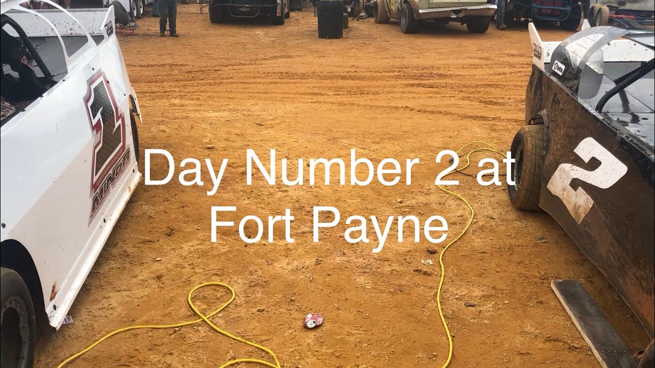 Day Number 2 At Fort Payne Motor Speedway. Qualifying And Heat Races