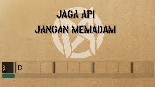 MPCR - Jaga Api Jangan Memadam (chord & lyrics)