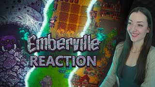 EMBERVILLE Official Announcement Trailer Reaction · LIZZ
