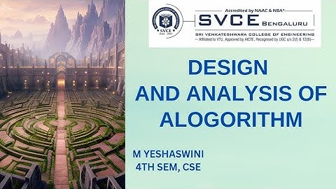 Graph Searching||Design and Analysis of Algorithm||21CS42||Video Assignment