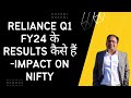 Reliance Q1 2024 Results | Impact on NIFTY