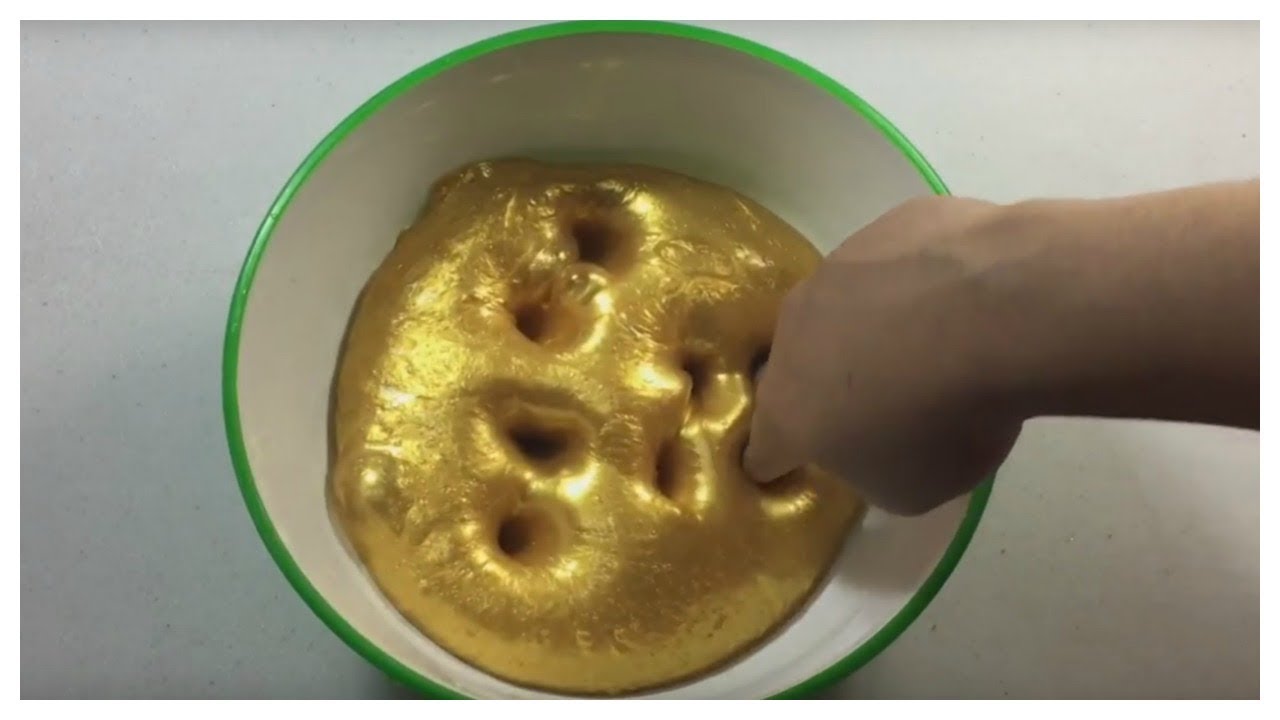 DIY How To Make Golden Slime | Super Gold Slime