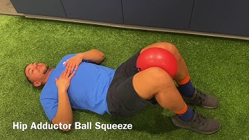 Hip Adductor Ball Squeeze