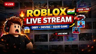 😱 CRAZY Roblox LIVE! Obby + Squid Game + Driving Challenge 🔴 2026