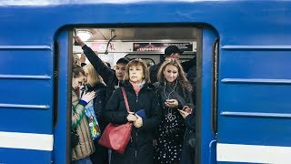 Saint Petersburg Subway Timelapse / Метро. Питер. Движ. Таймлапс