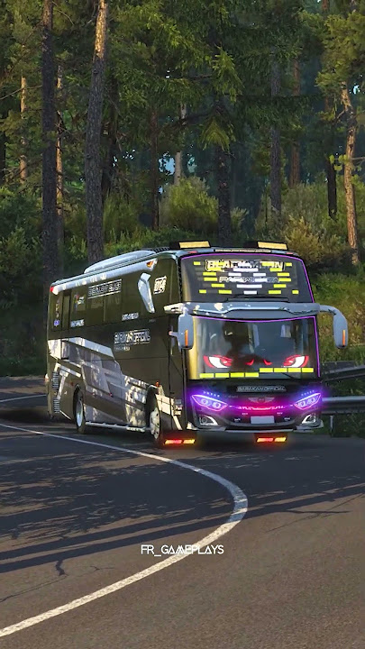 Black Moon tampil gelap, suara Stecu-nya terang benderang #telolet #basuri #ets2indo #frgameplays