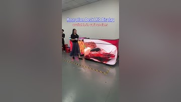 Reception Desk LED Display，GOB led display #ledvdi #leddisplaymanufacturer #leddisplay