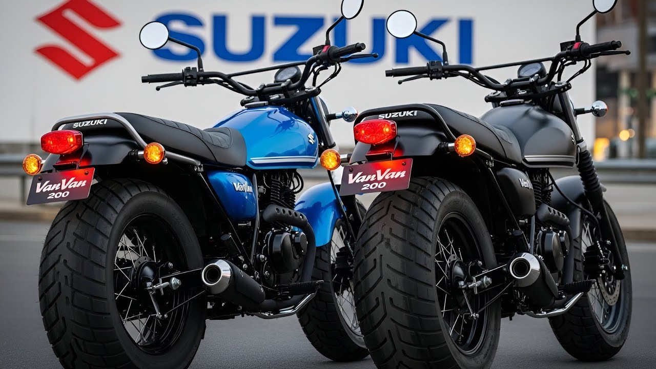 2026 Suzuki VanVan 200 FINALLY LAUNCHED 😱 | Retro Legend Returns