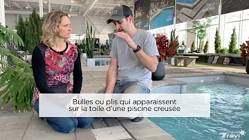 Comment enlever les plis d'un liner de piscine ?