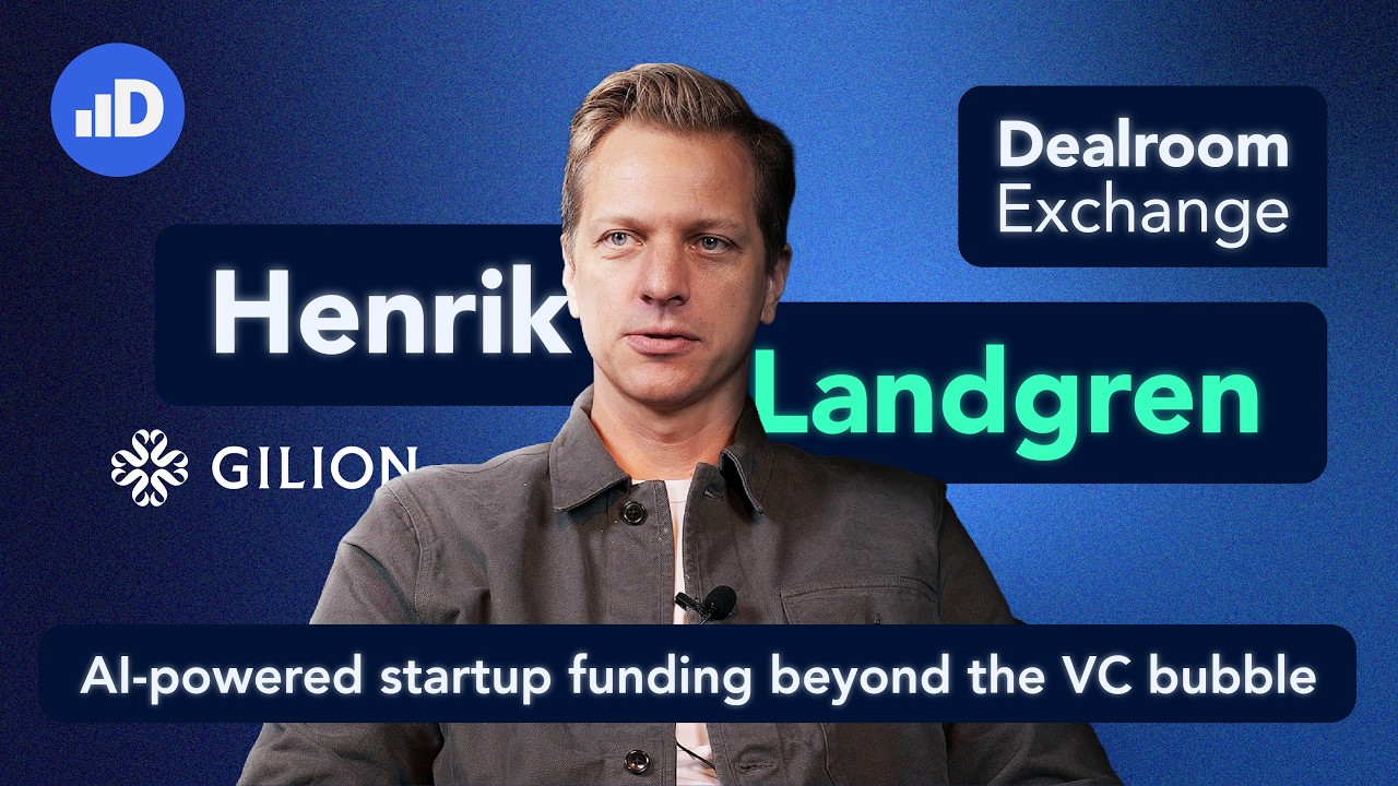 Henrik Landgren, Gilion: AI-powered startup funding beyond the VC bubble
