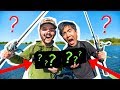 MYSTERIOUS BOX Fishing CHALLENGE!! ( Googan vs. Googan )