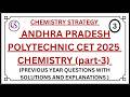 AP POLYCET 2025 Chemistry Questions Explained Part-3 | Plaster of Paris | Properties of Metals