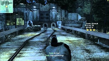 MW3  Stay Sharp Obstacle Course - The Pit Run - spec ops - veteran -  20 Seconds - Record time!