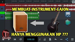 Membuat instrumen drum midi cajon di hp untuk cover lagu screenshot 5