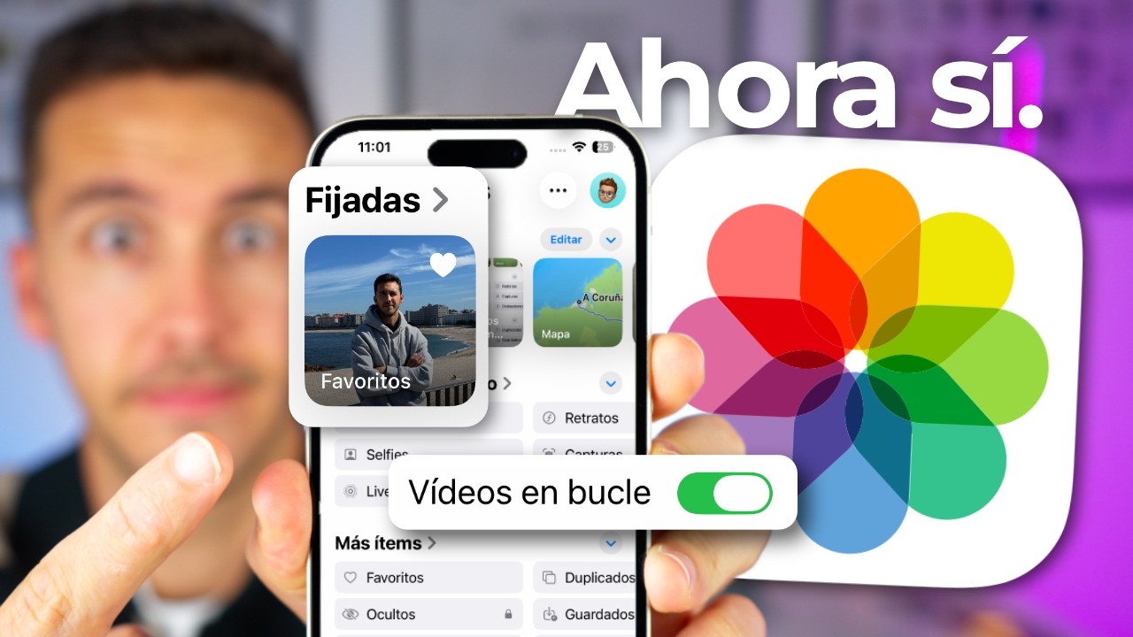 Esta es la MEJOR CONFIGURACIÓN si tienes la App de FOTOS en tu iPhone 💥