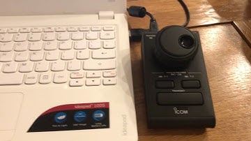 ICOM IC-7300 Being Used With The RS-BA1 Remote Software W2RE & G3VM