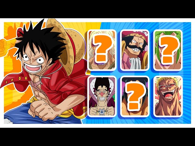 1 SECOND ONE PIECE CHARACTERS QUIZ (100 CHARACTERS)