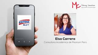 Exitosa || Entrevista a Elsa Carrera, Consultora Académica de Pearson Perú  - YouTube