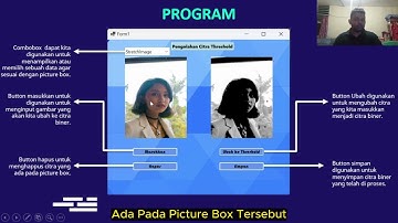 Aplikasi pengolahan citra asli menjadi citra biner menggunakan vb.net