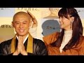 山本美月、伊藤淳史の“坊さん”頭さわり「気持ち悪い」映画「ボクは坊さん。」イベント2　#Mizuki Yamamoto　#event