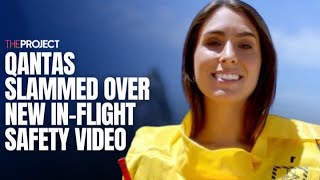 Qantas Slammed Over New In-Flight Safety Video