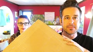 HOW TO BOX CANVAS PAINTINGS [TUTORIAL]
