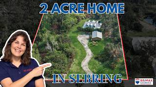 665 Moon Ranch Rd Sebring FL | 3 Bedroom Home on 2 Acres for Sale in Sebring Florida | Property Tour