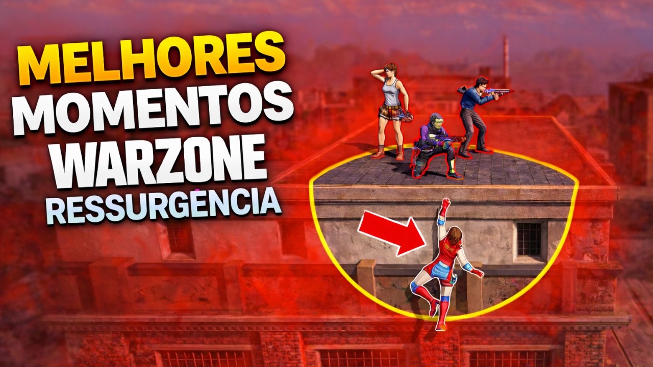 Melhores Momentos do Warzone Ressurgência 🔥 (Só Jogada Insana)