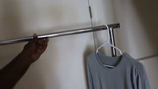 My Thoughts on this Clothing Rack w Shelves QUICK REVIEW