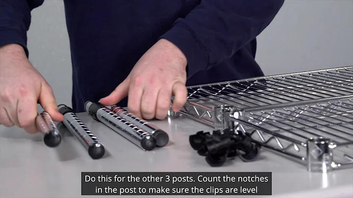 How to Assemble Your Wire Shelving
