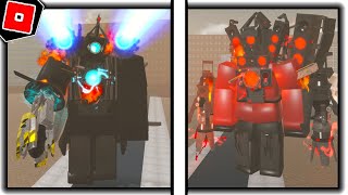 ALL NEW UPGRADED TITANS REWORK and MORE in SKIBIDI TOILET MORPHS (UPDATE 13)  Roblox