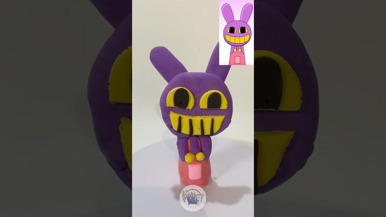 Sprunki OC Jax Digital Circus Phase 2 Clay Version 