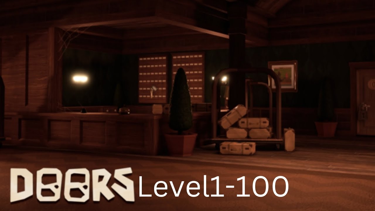 Door Roblox level 1100过关 YouTube
