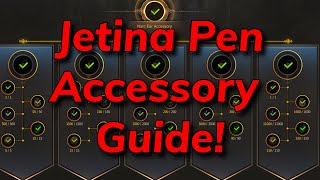 Jetina Pen Accessory Guide! | Black Desert Online