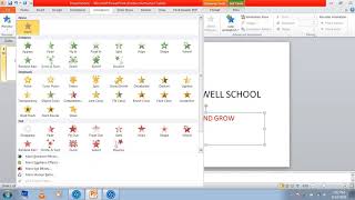 CLASS - VI | COMPUTER | VISUAL EFFECTS ON THE PRESENTATION  | DBS | ICSE |