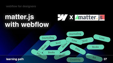 How to Use matterjs in Webflow | Webflow for Designers