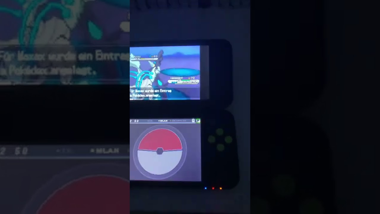 Shiny maxax / haxouros Im Naturschutzgebiet in Pokémon weiß 2