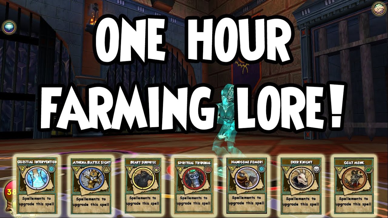 Wizard101: ❓What did I get from Farming LOREMASTER for 1 Hr for SPELLEMENTS❓