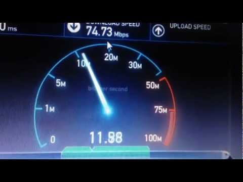Bt infinity upgrade 80/20 speed test