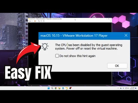 FIX Vmware Error