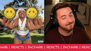 FIRST TIME LISTENING TO MY FACE HURTS FROM SMILING (MIXTAPE) BY LIZZO | REACTION